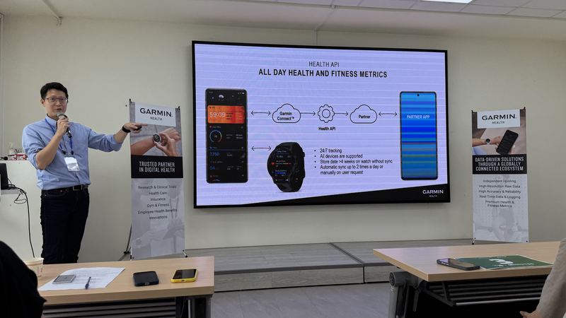 Garmin Health｜穿戴資料串接展示